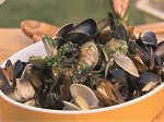 recipe grilled clams and mussels, bbq